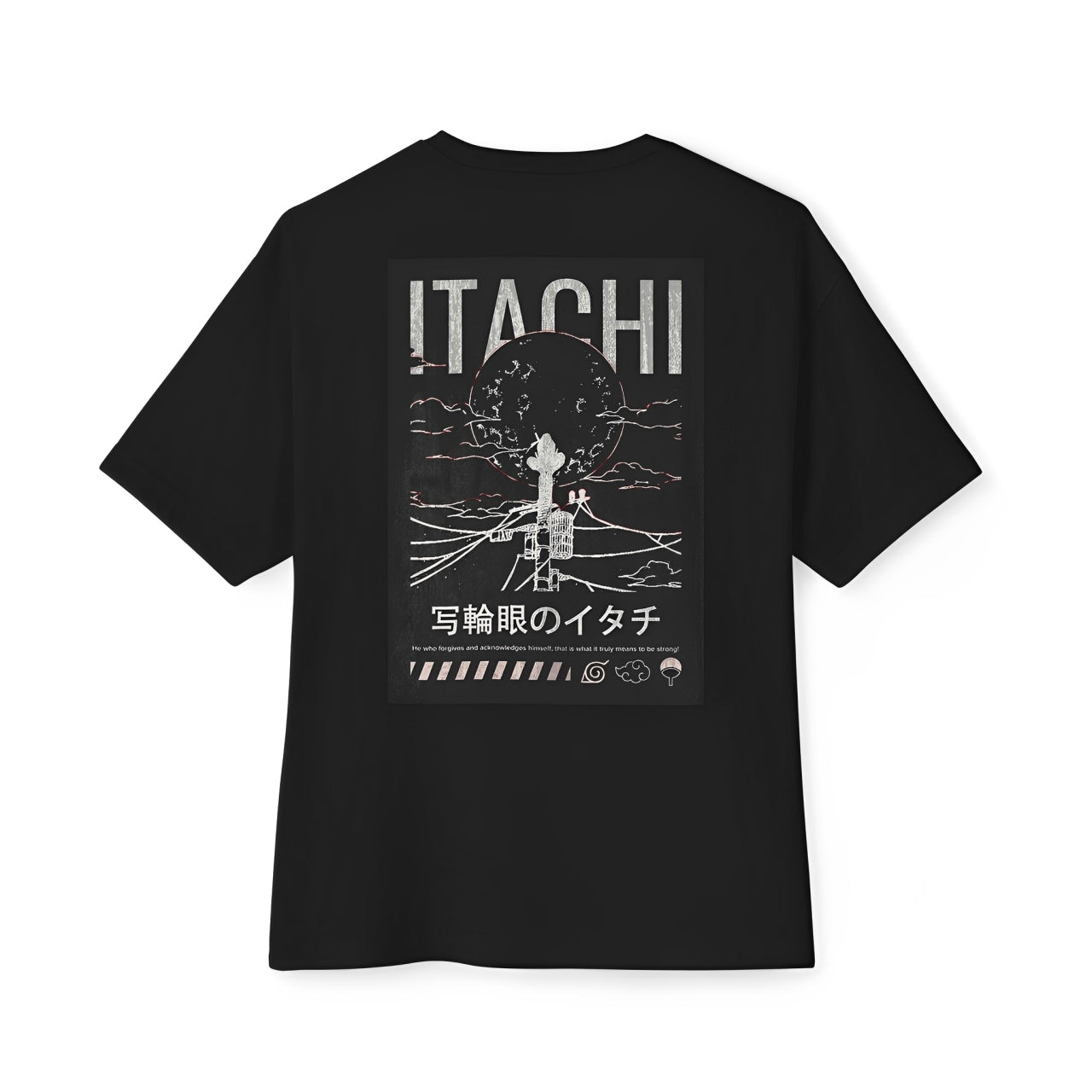 T-shirt de Manga Curta – Uchiha Itachi (Naruto)