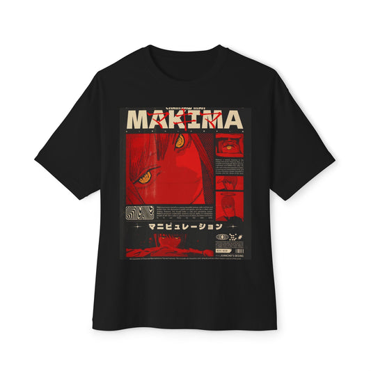 T-shirt “Makima Manipulation” – Estilo Anime / Chainsaw Man