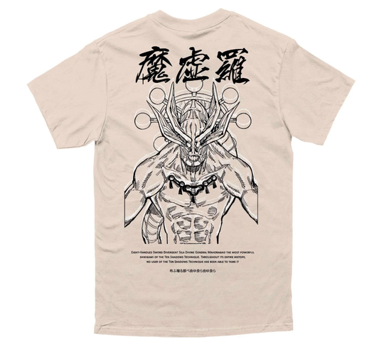 T-shirt de Manga Curta "Mahoraga" – Jujutsu Kaisen